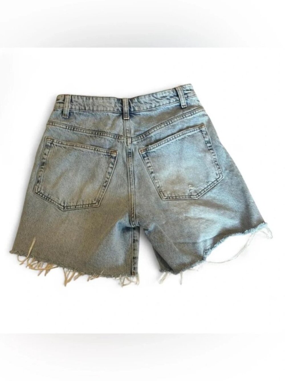 Reformation Raye Mid Rise 6” Jean Shorts - Picture 5 of 10